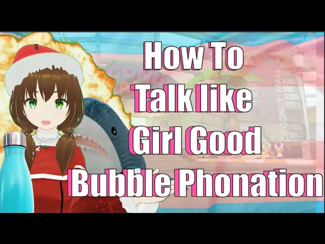 Thumbnail for An Actually Simple MTF Trans Voice Tutorial： Bubble Phonation Enhance Resonance - FairyPrincessLucy
